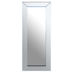 Medium Rectangular Wall Mirror with Bevelled Frame | Sana