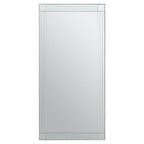 Large Rectangular Wall Mirror with Linear Detail | Sana