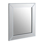 Small Rectangular Wall Mirror with Bevelled Frame | Sana