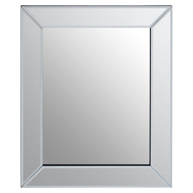 Small Rectangular Wall Mirror with Bevelled Frame | Sana