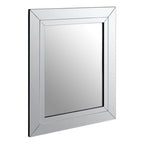 Double Bevelled Edge Wall Mirror | Sana