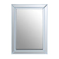 Small Double Bevelled Edge Wall Mirror | Sana
