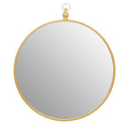 Gold Mirror with Circular Hook | Avento