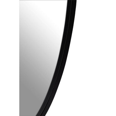 Wall Mirror with Black Finish Frame | Cora