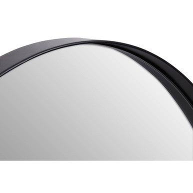 Wall Mirror with Black Finish Frame | Cora
