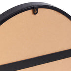 Wall Mirror with Black Finish Frame | Cora