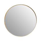 Small Gold Finish Wall Mirror | Cindy