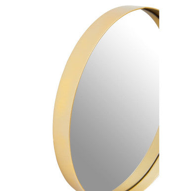 Small Gold Finish Wall Mirror | Cindy