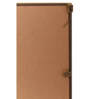 Brushed Gold Rectangular Wall Mirror | Charlene