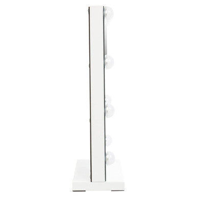 Illuminated LED Free Standing Vanity Mirror | Cassini