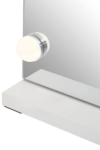 Illuminated LED Free Standing Vanity Mirror | Cassini