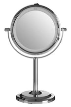 Chrome Finish LED Table Mirror | Cassini