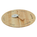 Pizza Board Set with Cutter | Rubberwood
