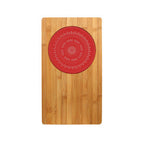Bamboo Chopping Board With Silicone Colander | Aleki