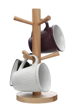Rubberwood 6 Cup Mug Tree | Soka