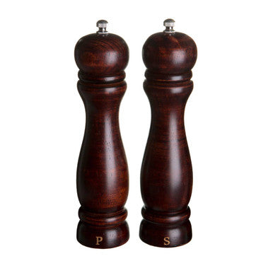 Rubberwood Salt and Pepper Mill Set | Natural Origins