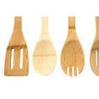 6 Piece Bamboo Kitchen Utensil Set | Aleki