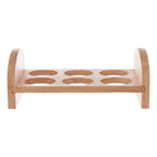 6 Hole Rubberwood Egg Rack | Nash