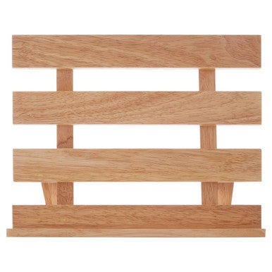 Rubberwood Cook Book Stand | Nash