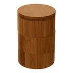 Bamboo Natural Cylindrical Storage Set | Bessan