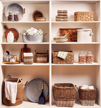 Bamboo Natural Cylindrical Storage Set | Bessan