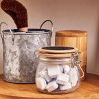 Bamboo Natural Cylindrical Storage Set | Bessan