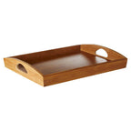 Bamboo Serving Tray With Handles | Aleki
