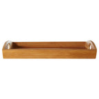 Bamboo Serving Tray With Handles | Aleki