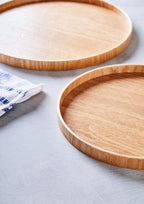 Large Natural Fir Wood Tray | Bessan
