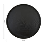Medium Black Fir Wood Tray | Bessan