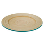 Turquoise Bamboo Charger Plate | Kyoto