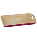 Raspberry Rectangular Serving Tray | Kyoto