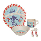 Kids 5 Piece Pirate Bamboo Dinner Set | Eden