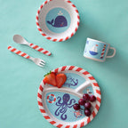 Kids 5 Piece Pirate Bamboo Dinner Set | Eden