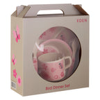 Kids 5 Piece Pink Bamboo Dinner Set | Eden