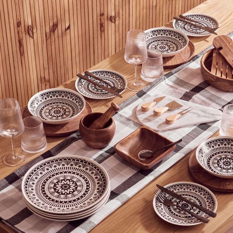 Acacia Wood Large Square Platter | Kora