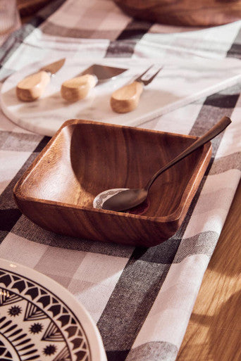 Acacia Wood Large Square Platter | Kora