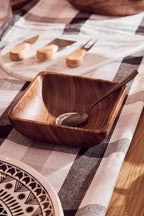 Acacia Wood Large Square Platter | Kora