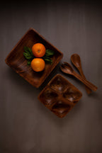 Acacia Large Square Serving Bowl | Kora