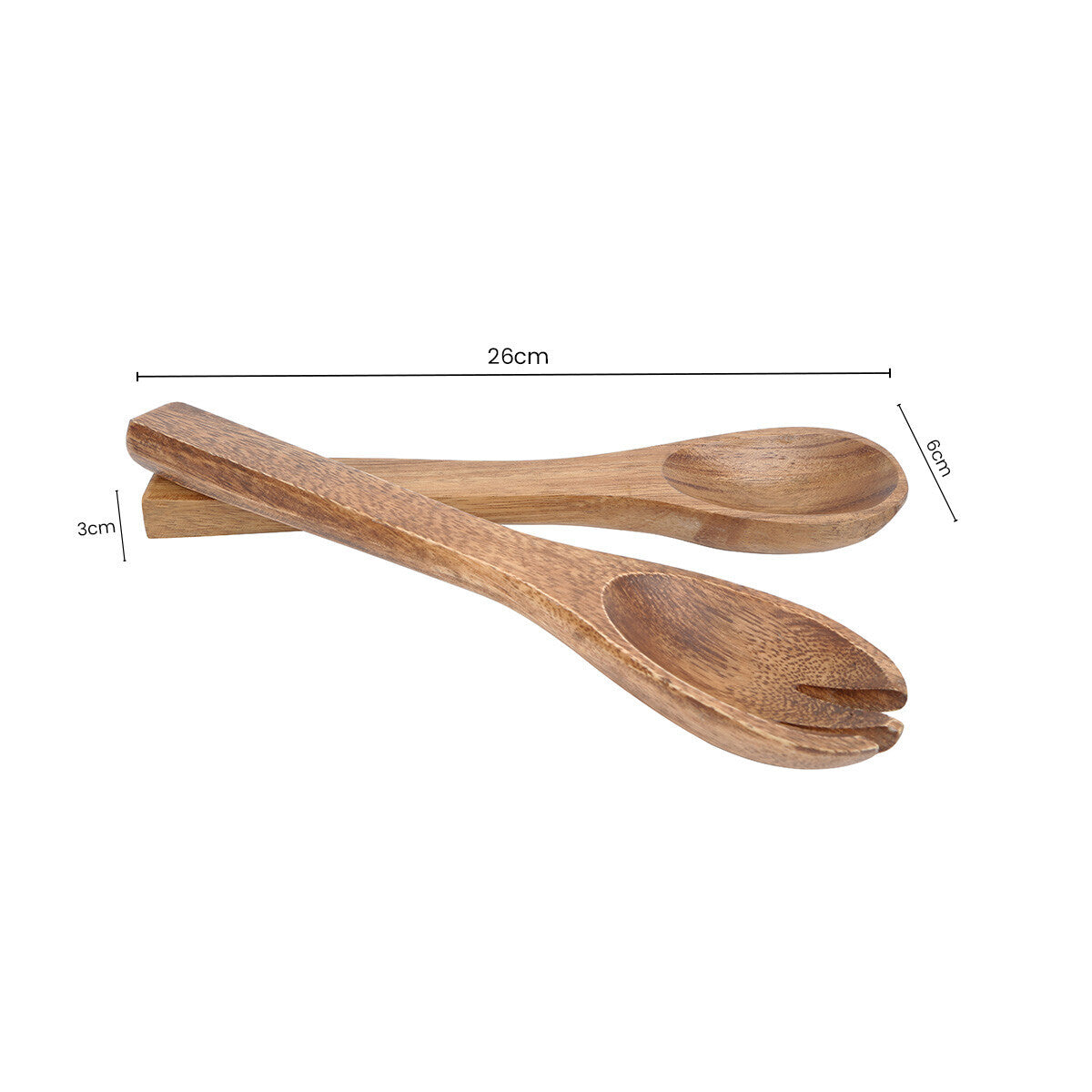 Acacia Small Salad Servers | Kora
