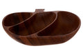 Acacia 3 Section Apple Shaped Serving Dish | Kora
