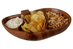 Acacia 3 Section Apple Shaped Serving Dish | Kora