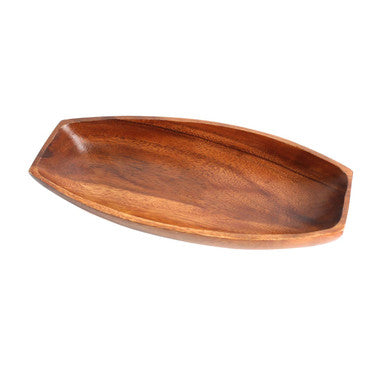 Small Oblong Platter Dish in Acacia Wood | Kora
