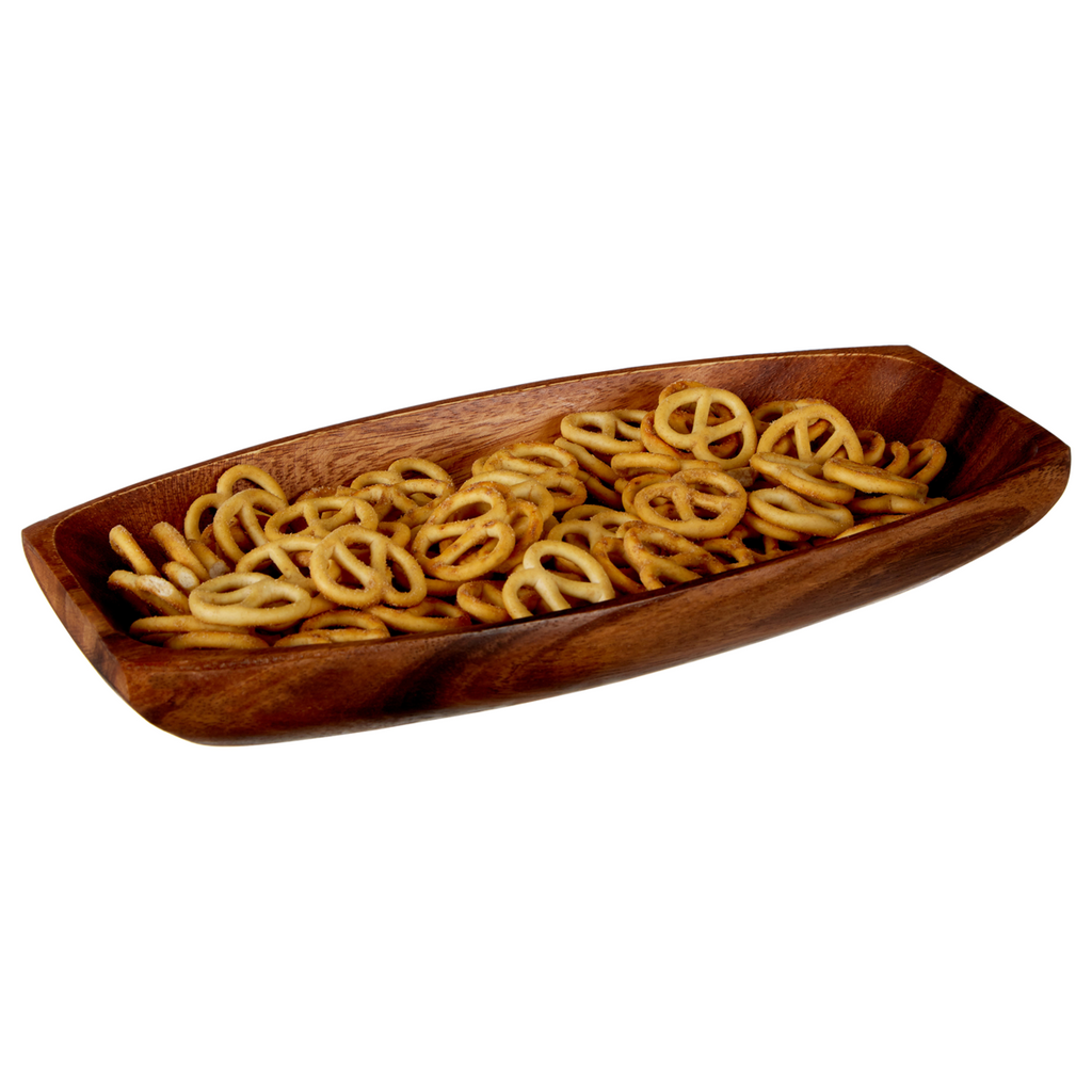 Small Oblong Platter Dish in Acacia Wood | Kora