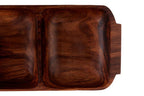 Acacia Two Section Serving Dish with Handles | Kora