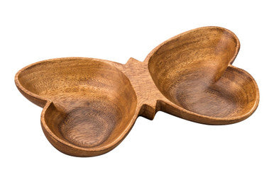 Acacia Butterfly Shaped Serving Dish | Kora