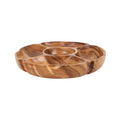 Acacia Five Section Round Serving Dish | Kora