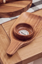 Acacia Paddle Board with Bowl Set | Kora