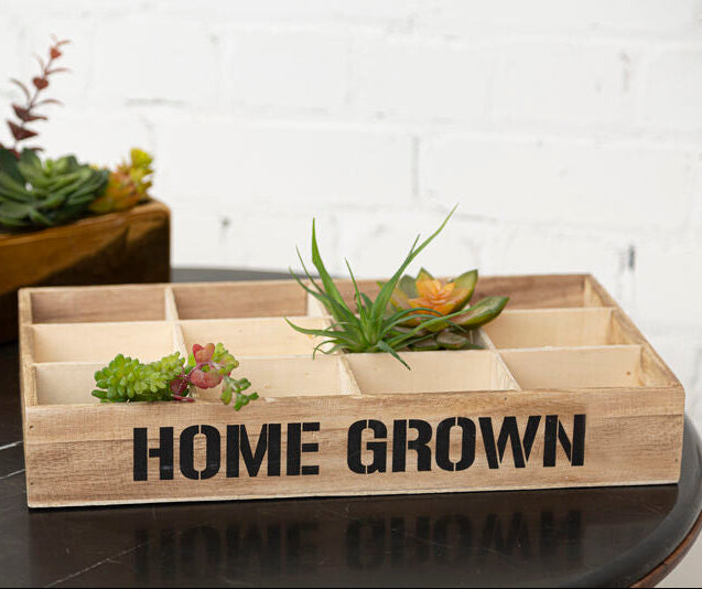 12 Compartments Herbs & Seed Crate | Naresso