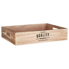 Natural Wood Premium Quality Storage Crate | Naresso